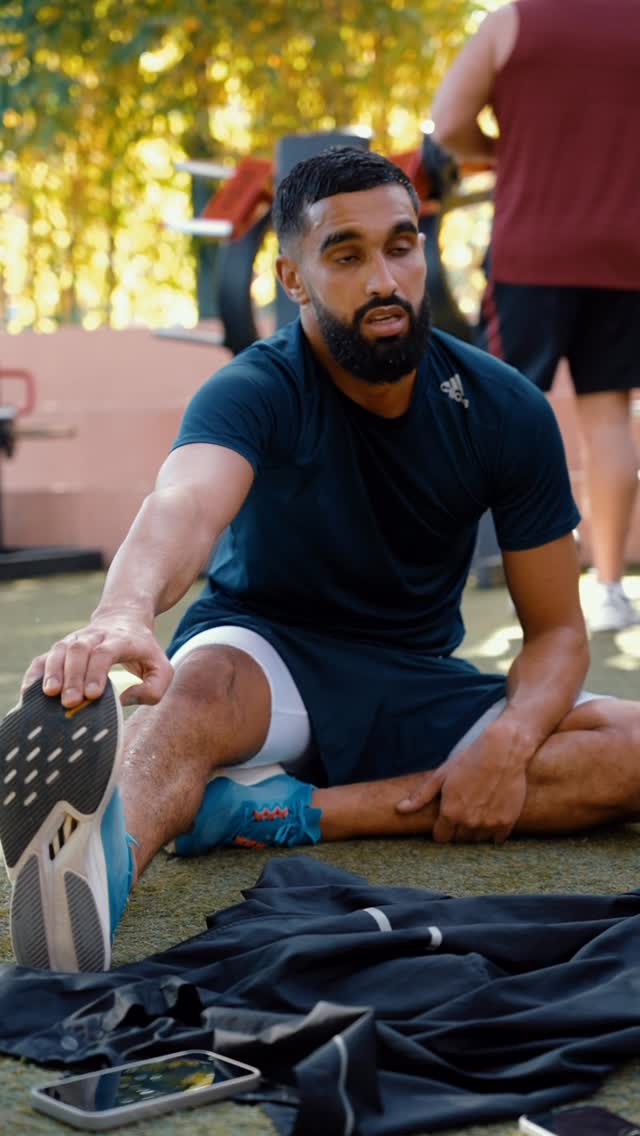 Coaching à domicile — étirement extérieur