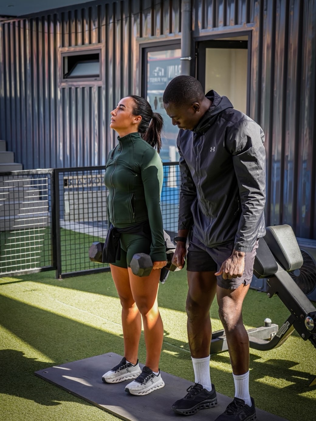 Coach Brandon coaching femme extérieur