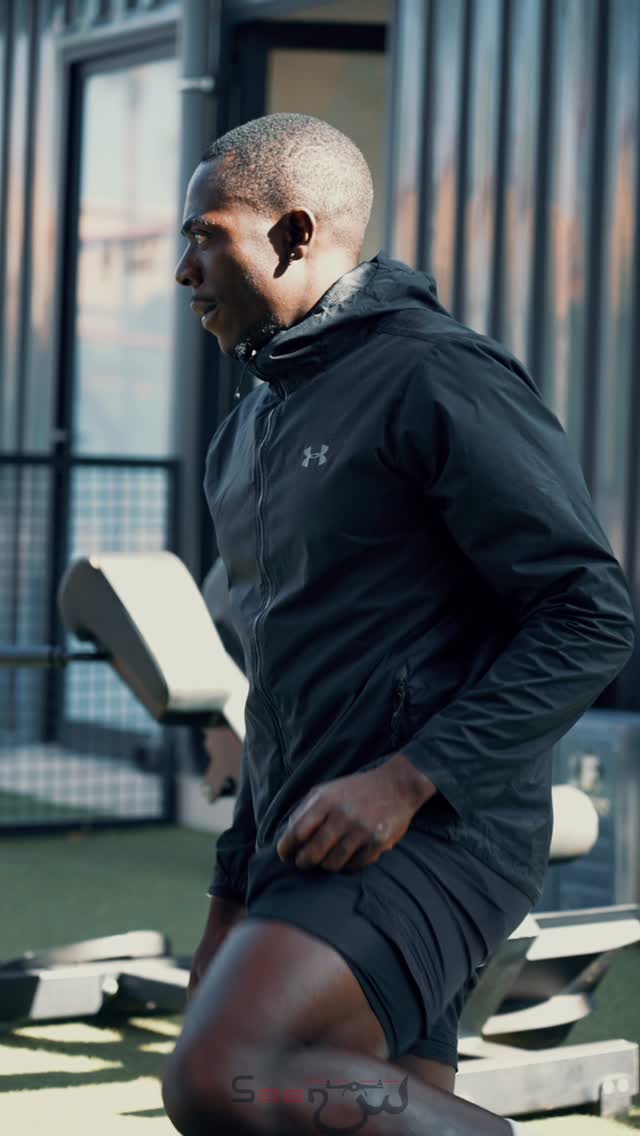 Coach Brandon portrait running