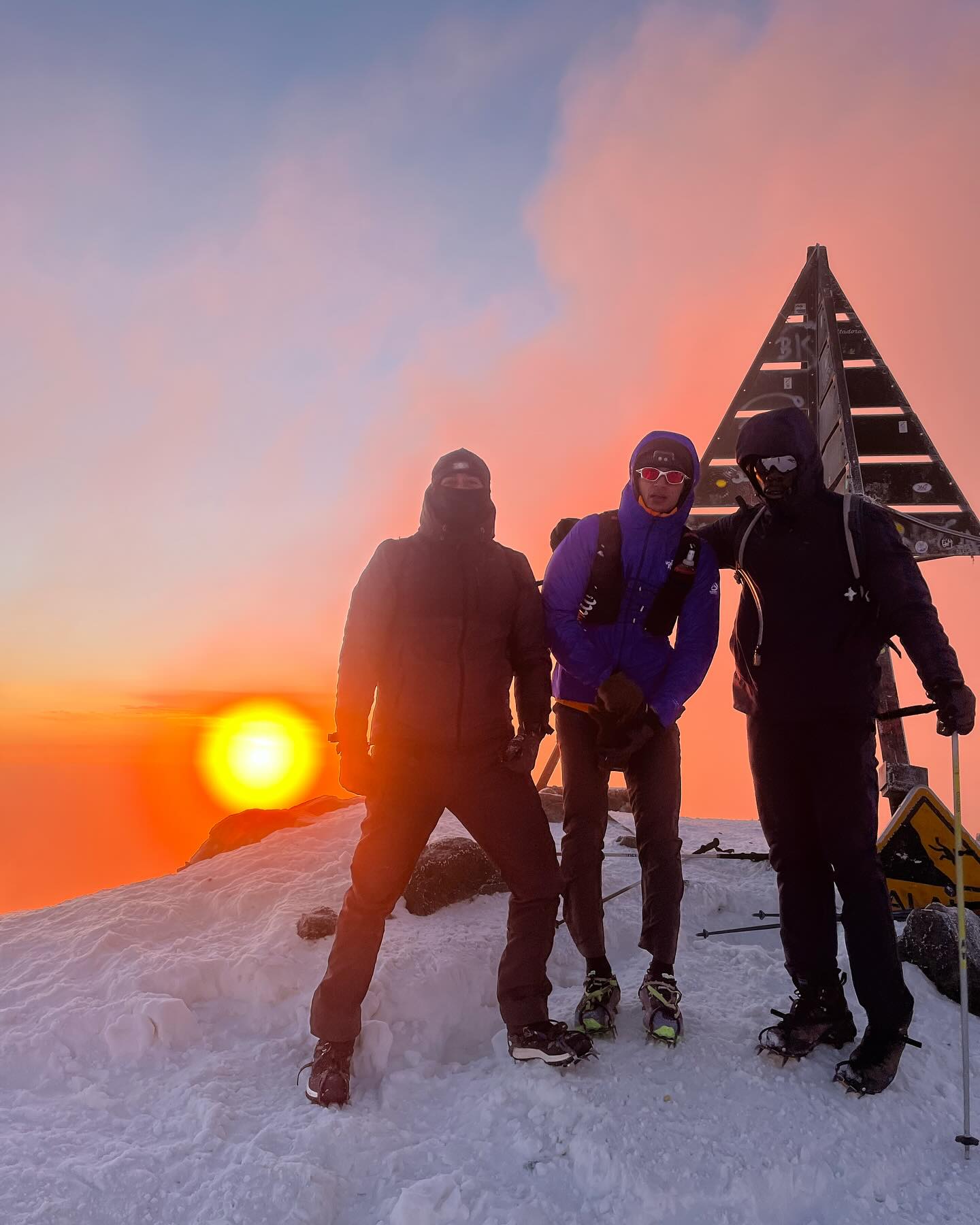 Coach Brandon Toubkal lever de soleil